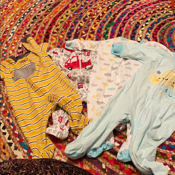 Carter's Other - 🎈Carter’s and Gerber 3m & 3-6m sleeper lot. 4 pcs